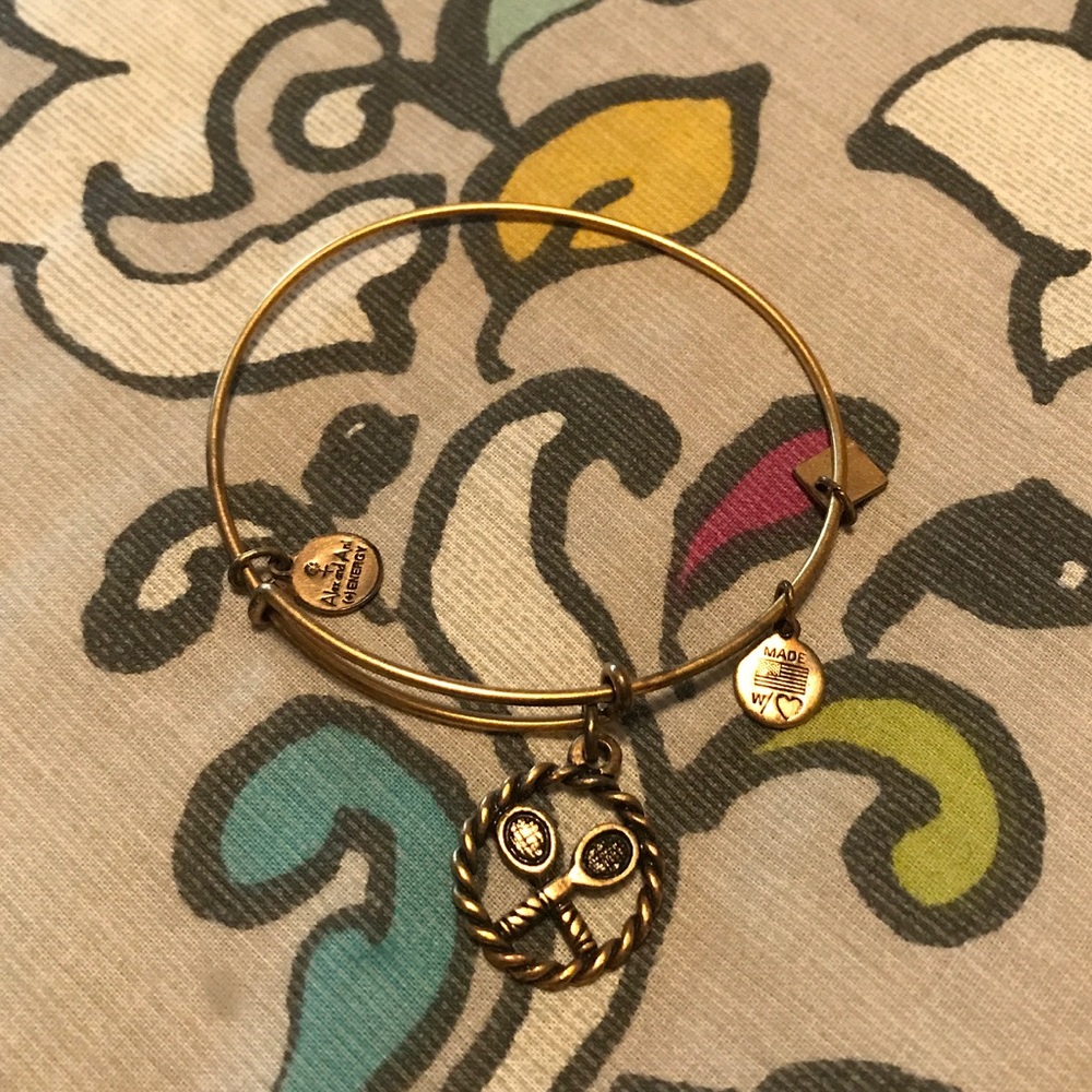 Alex and Ani "tennis charm" bracelet